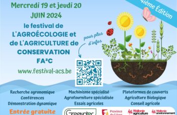 Les 19 et 20 juin : Festival de l’Agroécologie et de l’Agriculture de Conservation