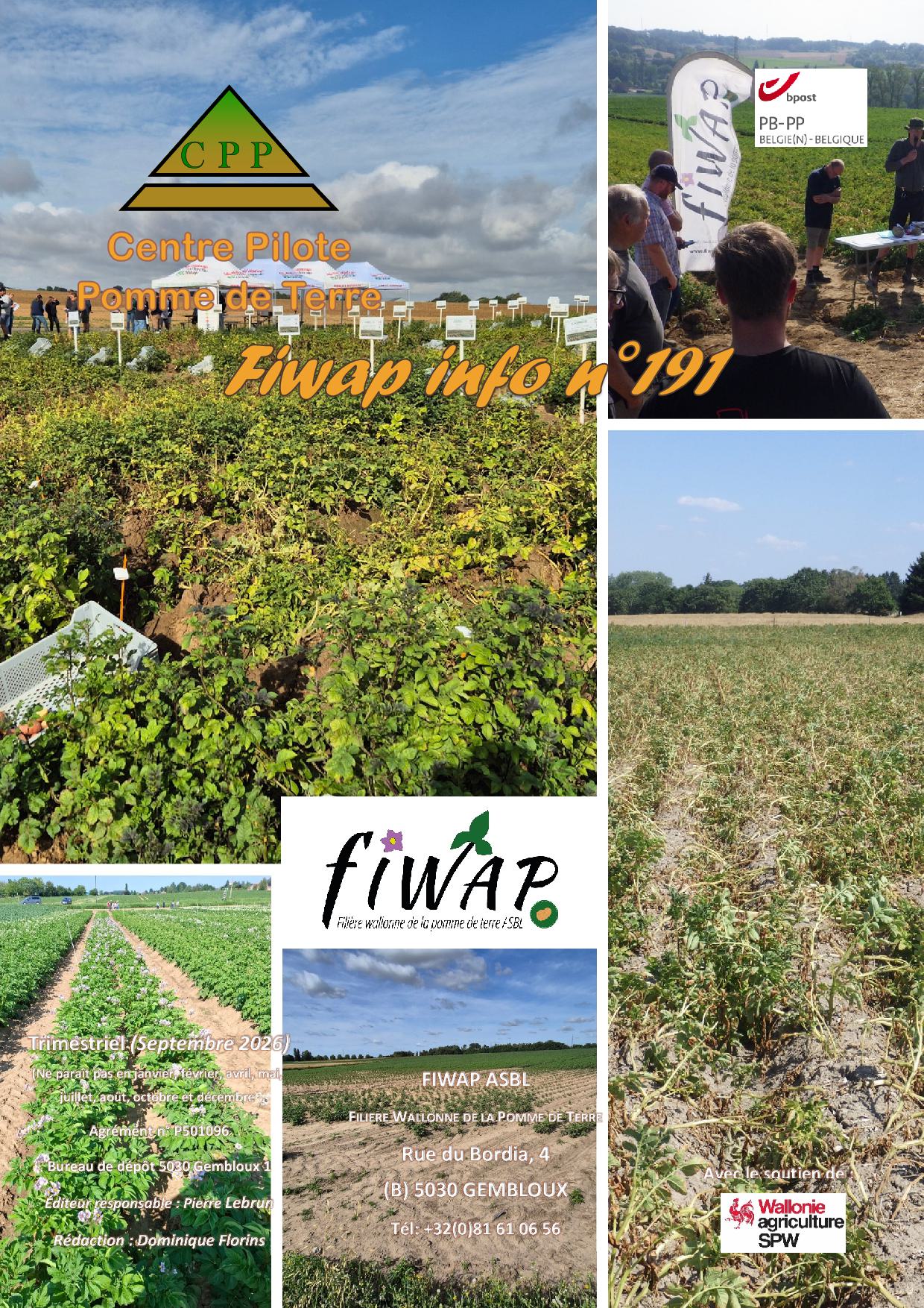 Fiwap Info 191 (septembre 2026)
